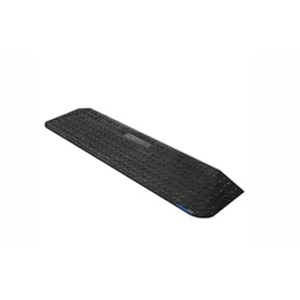 Ruedamann 2" Rise Rubber Threshold Ramp, 42.9" Wide Wheelchair Ramp, 2200 Lbs Capacity, Entry Ramp, Curb Ramp with Non-Slip Surface, for Wheelchairs, Scooter, Power Chairs, Driveways