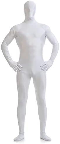 Howriis Full Bodysuit Unisex Spandex Zentai Costume - Stretch Adult Disappearing Man Body Suit for Halloween & Cosplay, Size Medium