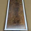 QEEIG Floating Shelves for Wall Bathroom Shelf Bedroom Kitchen Living Room Hanging Book Shelves Small Farmhouse Decor 16 inch Set of 3, Rustic Brown (015-BN3)