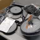 8-in-1 Tricycle for 1.5-5 Years, Tool-Free Switch, Toddler Tricycle with Parent Steering Control Handle for 1.5 to 5 Yrs, Toddler Trike 1.5-3 Years with 5-Point Harness and Large Canopy, Grey