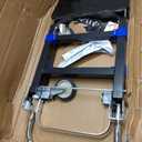 Suzhi Convertible Hand Truck Dolly Cart Heavy Duty/ with 4 Wheels, 500 Lbs Load, 2 Straps for Moving Furniture/ Appliance/ Carton/ Warehouse/ Office