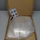Glass lid for Large Pots and Pans, 14 Inch Cover for Replacement, Clear Commercial Lid for Cookware Cooking, Frying Pans, Sauce Pan