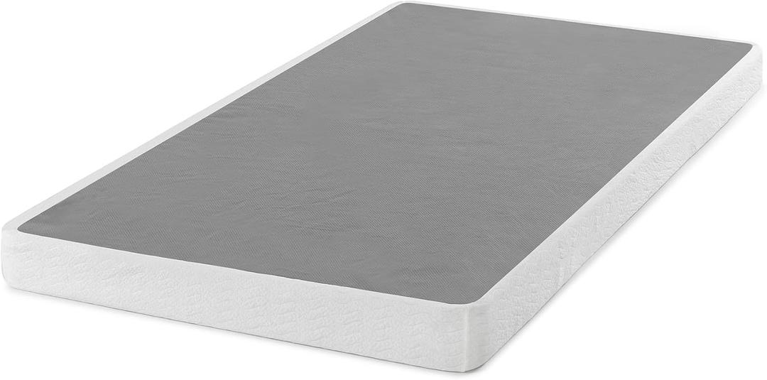 ZINUS 5 Inch Twin Metal Smart Box Spring with Quick Assembly, Mattress Foundation, Strong Metal Frame, Easy Assembly