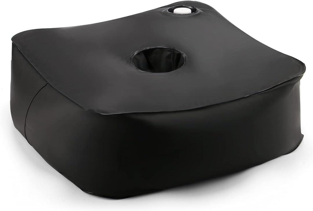 Umbrella Weight Base Bag, 60 lbs Fill with Water | 16 x 16 inch Heavy Duty Square Anchor for Patio, Market Stands & Cantilever Umbrellas