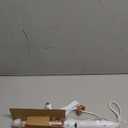 Conair Double Ceramic 1-Inch Curling Wand, Produces Flawless Waves, Curling Iron for Use on Medium and Long Hair, 30 Heat Setting Curling Iron, White