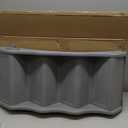 Amazon Basics Foldable Non-Slip Pet Stairs, Steps for Dogs and Cats, 14.6'' W x 22.75'' D x 19.5'' H, Grey