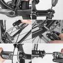 ROCKBROS 16 In 1 Multi-Function Bike Tool Kit - Portable Foldable Bike Multitool Cycling Tool Kit With Allen Wrench, Tire Levers