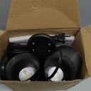 2 Pack Uplights Indoor Floor Can Lights, 3000K/4000K/6000K Spotlight Indoor with GU10 Bulbs, Uplighting Spotlights with Foot Switch for Living Room Corner Sofa House Plant Wall Artwork Decor