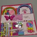 Pretty Me Headband Making Kit for Girls - Arts & Crafts Gift - Make Your Own Fashion Headbands for Kids - DIY Hair Accessories Set - Gift for Ages 5-12 Year Old Girl - Little Kids Art & Craft Gifts