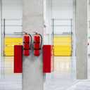 Bekith 2 Pack Fire Extinguisher Mount Wall Bracket, Heavy Duty Wall Hanging Bracket up to 5 lbs, Fire Extinguisher Holder for Home, Office, School, Laboratory