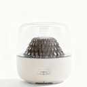 Essential Oil Diffuser for Personal Aromatherapy, Volcano Aroma Diffusers & Ambient Light, 200ml Ultrasonic Cool Mist Spray, Air Fragrance for Home Office, Small Room, Bedroom, Auto-Off, White