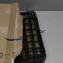 16 Pieces Christmas Tree Fences, Height 24 Inch Metal Christmas Tree Fence Barrier for Pets Dog Cat Xmas Black Gate for Holiday Office Home Decorations