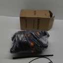 5.5FT Giant Spider Halloween Decorations with 100 LED, Plug-in Pre-Lit Light Up Scary Spider Halloween Decorations, Large Spider Decorations for Outdoor, Yard, Lawn, Exterior Walls