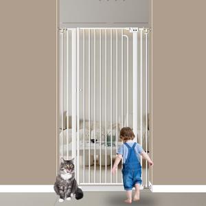 57" Extra Tall Cat Gate for Doorway,29.5"-33.8" Width, Extra Tall Baby Gate Tall Dog Gate Wide Baby Gate Safety,Narrow Auto-Close for Indoor Stairs, Doorways, and Kitchen