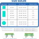 XCHI Green Castle Golden Lantern Stars and Moons Ramadan Mubarak Tablecloth Round Table Cloth Table Covers for Indoor Dining Home Party Decorations 70x70 Inch