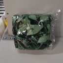 Giegxin 2 Pcs 13.2ft Christmas Velvet Bow Garland Ribbon Bow Garland Banner Bows Velvet Christmas Ornaments Reusable Vintage Bows Decoration for Xmas Tree Fireplace Staircase (Deepgreen)