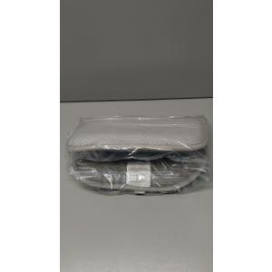 Bestway SaluSpa Padded Headrest Pillows with Adjustable Strap to Adjust Height, Washable Mesh Cover, Compatible with SaluSpa Hot Tubs, Gray