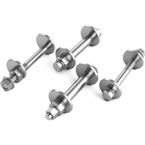 Front Lower Control Arm Cam Bolts Kit, Alignment Camber Toe Adjustment Bolts Fit for Toyota 4Runner FJ Cruiser Tacoma 2003-2016, 2 Pack for Two Side Replace 48409-60020 48190-60020