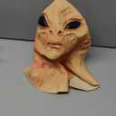 Alien Mask - Realistic Latex Full Head Mask for Halloween, Carnival, Masquerade
