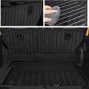 Custom Floor Mats & Cargo Trunk Liner for 2018-2025 2026 Jeep Wrangler JL Accessories All Weather TPE Rubber Protection Mat (for 2018-2026 Jeep Wrangler JL 4 Door Full Set)