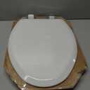 Mayfair NextStep2 Toilet Seat with Built-In Potty Training Seat, Slow-Close, Removable that will Never Loosen, Elongated, White