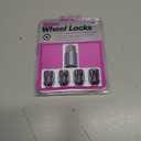 McGard 24157 Chrome Wheel Lock Set, Cone Seat, M12x1.5 Thread, 13/16 Key Hex