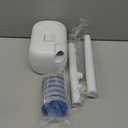 Toilet Cleaner Wand, Disposable Toilet Brush and Holder Set, Toilet Bowl Cleaner Brush, Wall Mounted Toilet Brush Set,1 Wand +1 Storage Caddy+ 12 Refill Heads