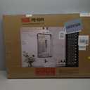 24x36 Bronze Bathroom Mirror, Brushed Metal Bathroom Vanity Mirrors for Wall, Modern Rounded Corner Rectangle Mirror for Farmhouse, Bedroom, Anti-Rust (Horizontal/Vertical)