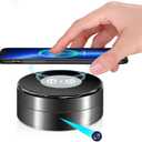 Hidden Camera with Wireless Charger - 1080P HD Security Camera, 160 Wide-Angle Lens, Motion Detection, Suitable for Home Security Monitoring of Babies/Pets/(2.4/5G) (Black)