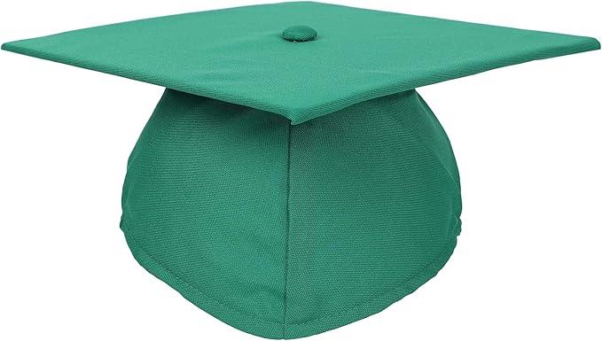 Unisex Adult Matte Graduation Cap with Tassel Year Charm Pack of 3