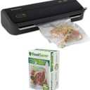 FoodSaver FM2000 Vacuum Sealer System with Starter Bag/Roll Set and 8" & 11" Vacuum Heat-Seal Rolls