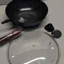Souped Up Recipes 10 Inch Carbon Steel Wok For Electric, Induction and Gas Stoves 