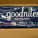 Goodnites girls nighttime underwear sizes 3-5 xs 22 count