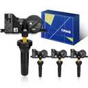 TPMS 433Mhz Pre-Programmed,Compatible with Jeep Compass 17-24|Grand Cherokee 18-20|Renegade 15-24|Dodge Dart 12-17|Durango 16-24|Chrysler 200(11-17)|Pacifica 16-24/ OE#68193586AC(Set of 4)