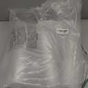 Baderke 100 Pcs Plastic Cups with Sip Lids Round Bottom Disposable Plastic Coffee Cups with Lids Clear Straw less Crystal Mugs for Iced Coffee Smoothie Cold Beverage Party Catering Supplies (18 oz)