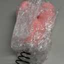 11.2x8 Inch Valentine's Day Tree Topper Crochet Knit Heart Tree Topper Large Christmas Ornament Heart Decorations for Valentines Day Wedding Party Home Indoor(Pink)