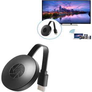 Display Dongle Adapter 4K, One Click to Connect, No Delay, No APP Required, Uesd for Laptop PC Smartphone to Streaming Video Audio to HD TV Projector