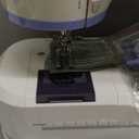 Sewing Machine for Beginners,Portable Sewing Machine with 12 Built-in Stitches,2 Speed(High-Low Speeds),2 Power Supply Method (blue white)