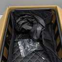 Bike Basket Rear Rack Bike Basket with Cargo Net and Liner Large Bicycle Basket Heavy Duty Bicycle Rear Basket with Liner Waterproof Cover Cargo Net