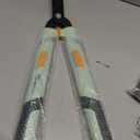 PrunePro Hedge Shears 27"-35" Extendable Handle Trimmer Clippers with Wavy Sharp Stainless Steel Blade Garden Shears Bush Cutters