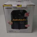 6 Qt. Black Air Fryer with Digital Touch Control