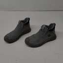 Welding Boots for Men,Slip On Steel Toe Work Boots,Construction Fireproof Men's Steel Toe Shoes,Indestructible Safety Toe Work Shoes Size 25.5