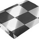 Sparkle and Bash 3 Pack Tablecloth, Black and White Party Decor  60x80