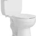 PROFLO PF5110HE Jerritt 1.28 GPF Single Flush Toilet Tank Only with Left-Hand Trip Lever - White