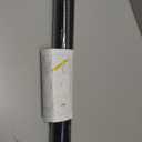 Kromapolis Blackout Window Privacy Film Total Light Blocking Room Darkening Window Covering, Removable Static Cling Frosted Glass Tint, Non-Adhesive, Black 23.6'' x 157.4''