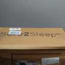 Sure2Sleep Gel Swirl Memory Foam Mattress Topper - 3 Inch, Pressure Relieving, Cooling Comfort - Made in The USA & CertiPUR-US Certified - Softens Firm Beds and Extends Mattress Life - Twin XL Size