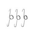 Replacement 1X Drive Shaft Spring 932-3016 732-3016 IH-376281-R1 and 3X Driving Disc Spring 732-3018 932-3018 IH-387465-R1 Fits M IH Cu-Ca 800 104 106 108 1200 1250 126 128 70 71 72 1650 Model