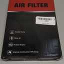 BDFHYK CA6900 Engine Air Filter Compatible with Nissan Rogue Sentra 300ZX Juke Tiida, Compatible with Infinit FX35 FX37 FX50 M56 Q50 Q60 Q70 Q70L QX70, Replace# 16546-17B00