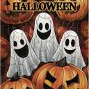 Great Jigsaw Puzzles for Adults 500 Pieces Halloween Pumpkins Ghost Wooden Challenging Puzzles Gift for Friends Family Home Decoration Puzzle (20"x15"-500PCS)