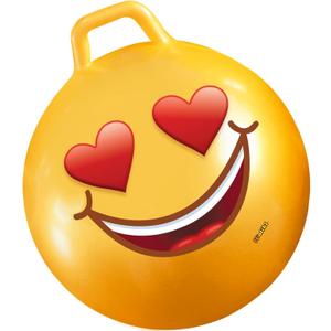 WALIKI Hopper Ball for Teens | Hippity Hop | Jumping Hopping | Bouncy Ball Field Day (22"/55CM) (Ages: 10-15 (22"), Emoji 3)